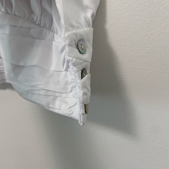 Zara Pleated Poplin top - Picture 8 of 14